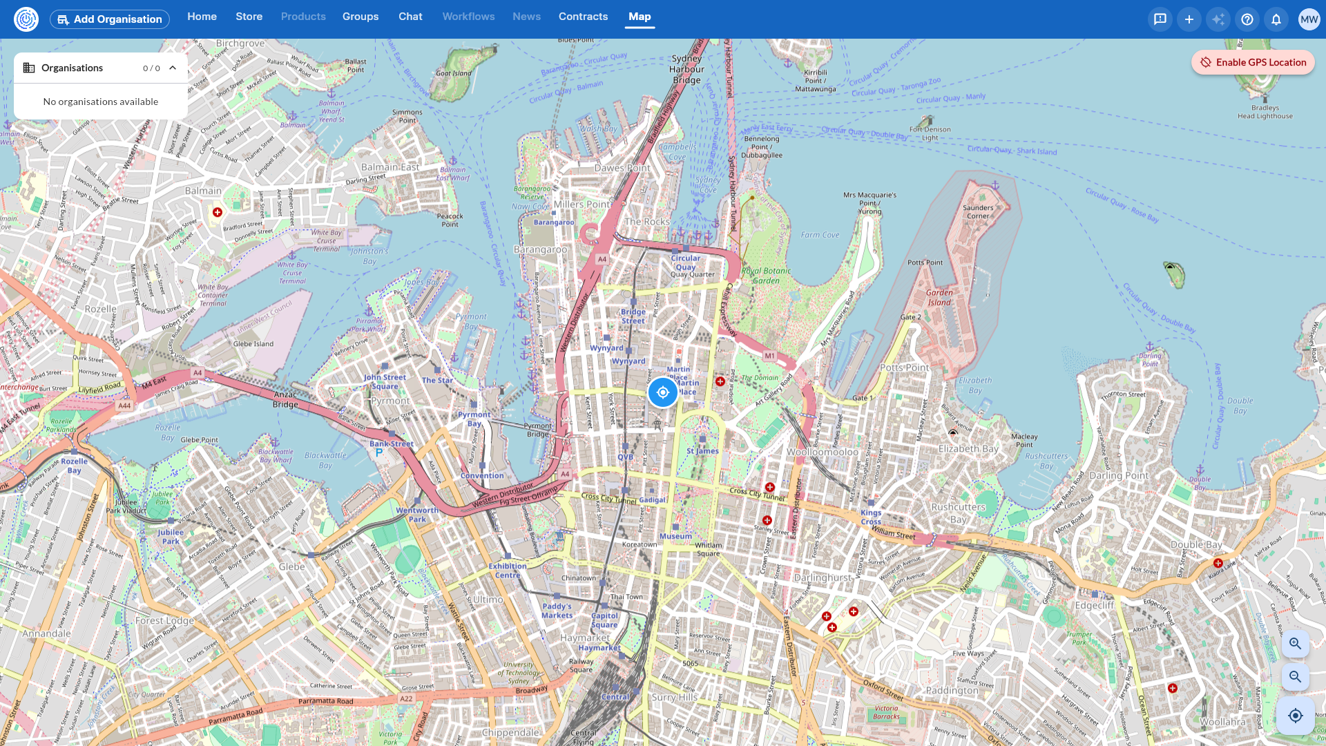 Interactive Map