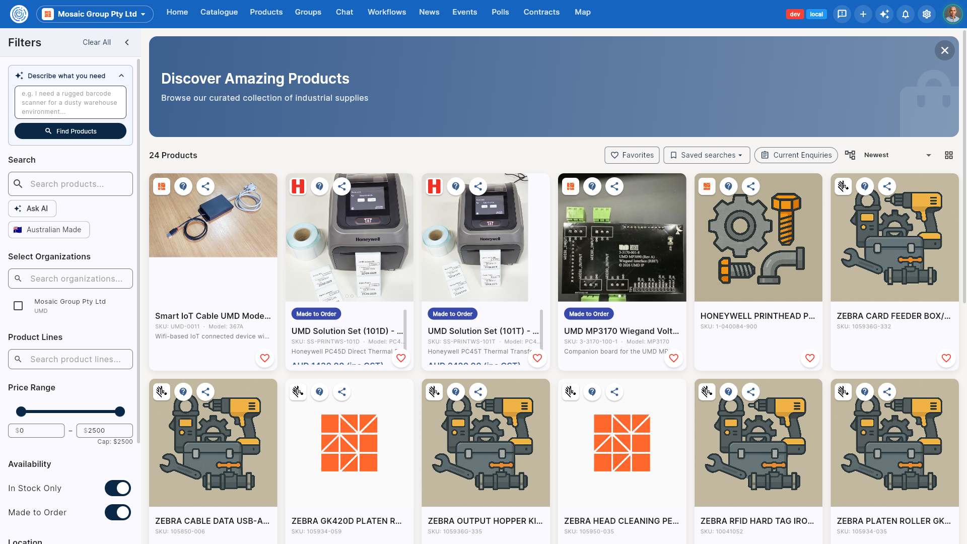Store Catalogue